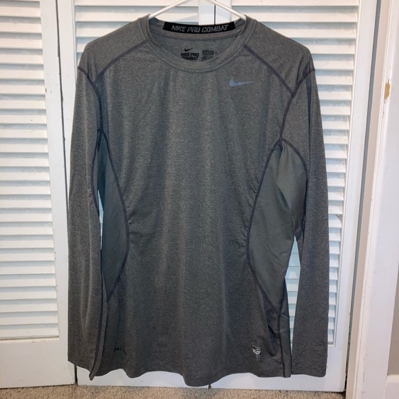 Nike pro combat compression shirt - Picture 1 of 3